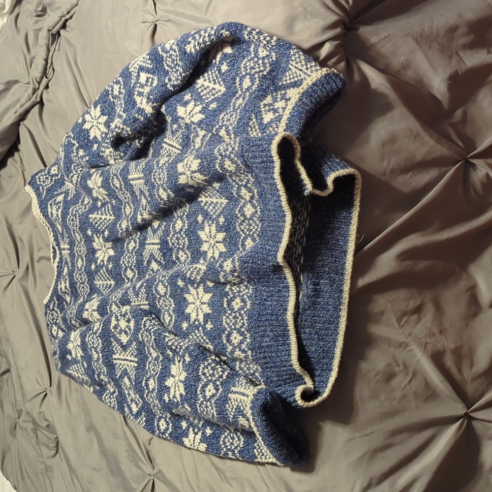 LLbean mens vintage sweater